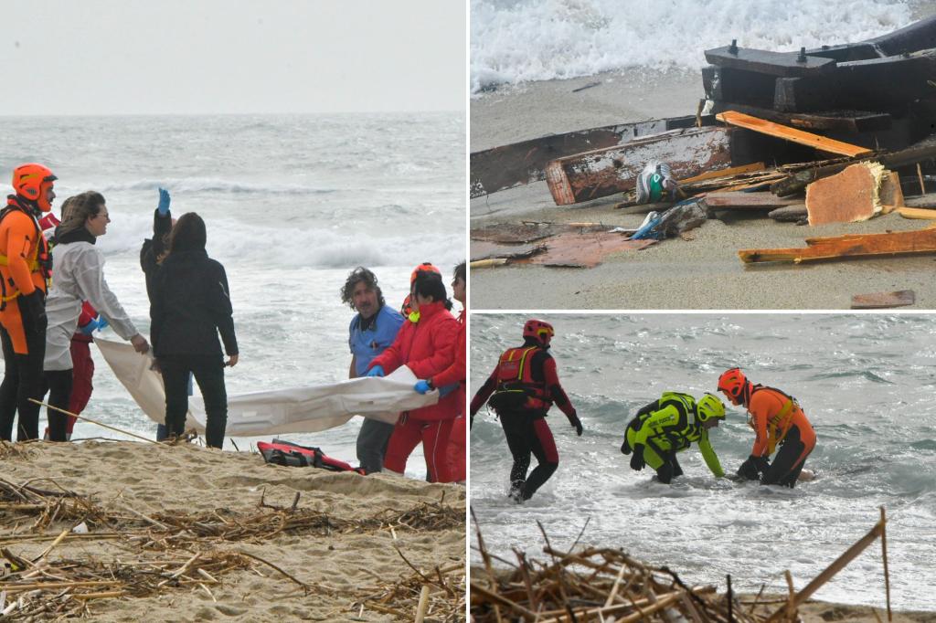 At least 59 dead in migrant shipwreck in southern Italy, 81 survivors reported