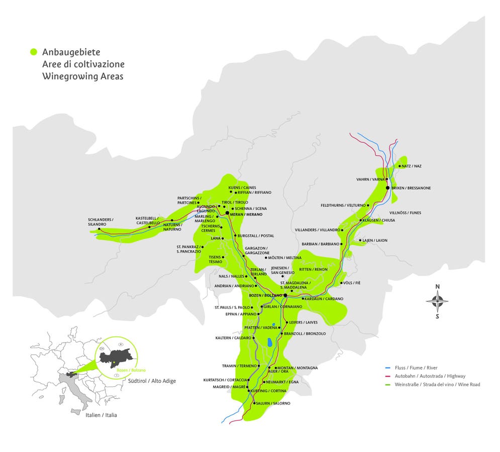 Innovation Marks The Wines Of Italy&rsquo;s Northernmost Region, Alto Adige